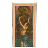 DR - La Yetta Belly Dancer Poster - Framed - Circa 1901