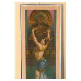 DR - La Yetta Belly Dancer Poster - Framed - Circa 1901
