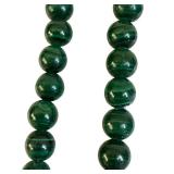 Malachite Beaded Necklaces