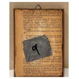 Berlier Queen Portrait Miniature - Antique Oil Painting