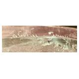 C1 - Lalique Deux Danseuses by Marc Lalique - 1990 Frosted Glass Sculpture, ~10 in tall