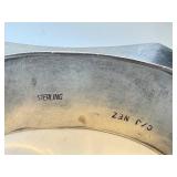 Chester Naz Sterling Silver Lapis Cuff Bracelet