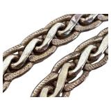 Sterling Silver Chain Necklace 22in - Heavy Link