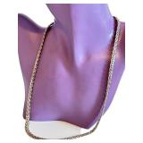 Sterling Silver Chain Necklace 22in - Heavy Link