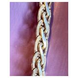 Sterling Silver Chain Necklace 22in - Heavy Link