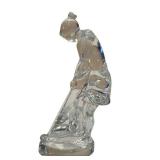 Baccarat Female Golfer Crystal Figurine