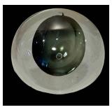 Artisan Hand-Blown Glass Paperweight - Signed Sommerso