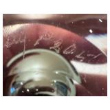 Artisan Hand-Blown Glass Paperweight - Signed Sommerso