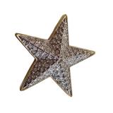 Swarovski Star Crystal Brooch - 1.5 Inch Pavé Crystal Star Pin