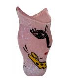 Kosta Boda Open Minds Vase by Ulrica Hydman-Vallien ,Hand Painted