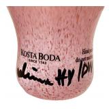 Kosta Boda Open Minds Vase by Ulrica Hydman-Vallien ,Hand Painted