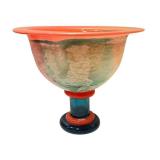 Kosta Boda CanCan Kjell Engman - Hand-Blown Footed Compote Bowl