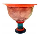 Kosta Boda CanCan Kjell Engman - Hand-Blown Footed Compote Bowl
