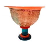 Kosta Boda CanCan Kjell Engman - Hand-Blown Footed Compote Bowl