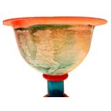 Kosta Boda CanCan Kjell Engman - Hand-Blown Footed Compote Bowl