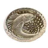 Lalique Concarneau Koi Fish Crystal Ashtray
