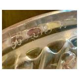 Lalique Concarneau Koi Fish Crystal Ashtray