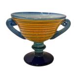 Handblown Art Glass Bowl - Kosta Boda Style, Unmarked