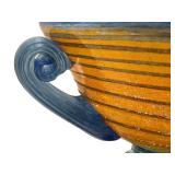 Handblown Art Glass Bowl - Kosta Boda Style, Unmarked