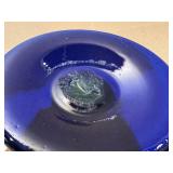 Handblown Art Glass Bowl - Kosta Boda Style, Unmarked