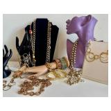 Assorted Gold-Tone Fashion Jewelry - Bracelets & Necklaces