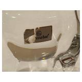 Baccarat Crystal Elephant Figurine , Etched Base