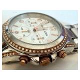 Michael Kors Chronograph Watch - Silver Stainless Steel, Pre-Owned