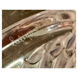 DR - Vintage Lalique Crystal Concarneau Koi Glass Dish, Designed by René Lalique, 1941