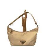Prada Tessuto Nylon Mini Re-Edition 2000 Shoulder Bag, Beige