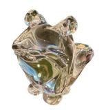 C5 - Murano Frog Glass Sculpture