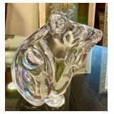 C5 - Murano Frog Glass Sculpture