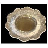 C5 - Lalique Trinket Dish 5.75 inches & Glass Act Studio Perfume Bottle 4.5 inches