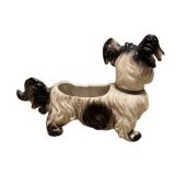 C5 - Terrier Planter - Vintage 1940s Ceramic, Made in Japan