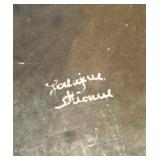 Lalique Marguerites Bowl - Vintage Art Deco Clear Crystal With Daisy Rim