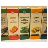 Pure Essential Oils Assortment - 15 ml Each (Lot of 9)