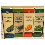 Pure Essential Oils Assortment - 15 ml Each (Lot of 9)