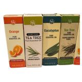 Pure Essential Oils Assortment - 15 ml Each (Lot of 9)