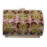 Judith Leiber for Neiman Marcus Butterfly Pill Box - 2.5 in