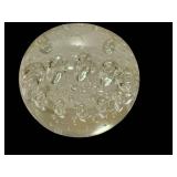 C5 - Intaglio Anton Bubble Paperweights - Clear Hand-Blown Glass, Set of 3