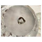 C5 - Intaglio Anton Bubble Paperweights - Clear Hand-Blown Glass, Set of 3