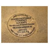Estee Lauder Lucidity Vintage Compact - Golden Sagittarius Translucent Powder 0.14 oz