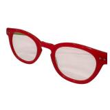 Eye-Bobs Waylaid Reading Glasses - Red Frame, Green Temples