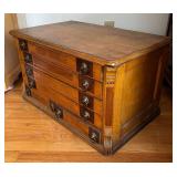 BR1 - Antique Wooden Spool Cabinet