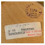 BR2 - Vintage Thorens Barcarole West German Music Box