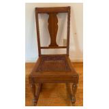 BR2 - Vintage Rocking Chair with Caned Seat