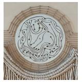 BR2 - Macrame Wall Hanging - Bohemian Handmade Natural Fiber Fringe
