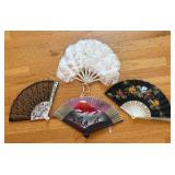 BR2 - Decorative Hand Held Folding Fans - Assorted Designs