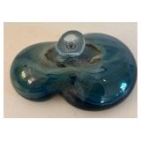 BR2 - Two Rivers Abstract Art Glass Vase