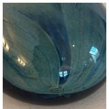 BR2 - Two Rivers Abstract Art Glass Vase