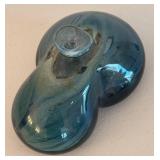 BR2 - Two Rivers Abstract Art Glass Vase